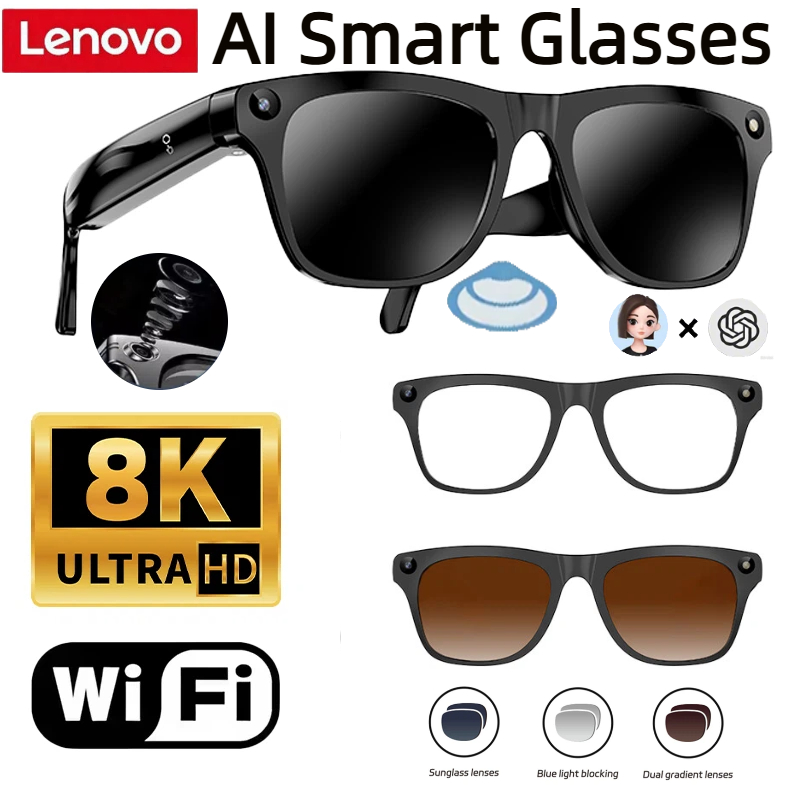 Smart Accessories - Lenovo 32G Bellek 800W 4K Kamera
