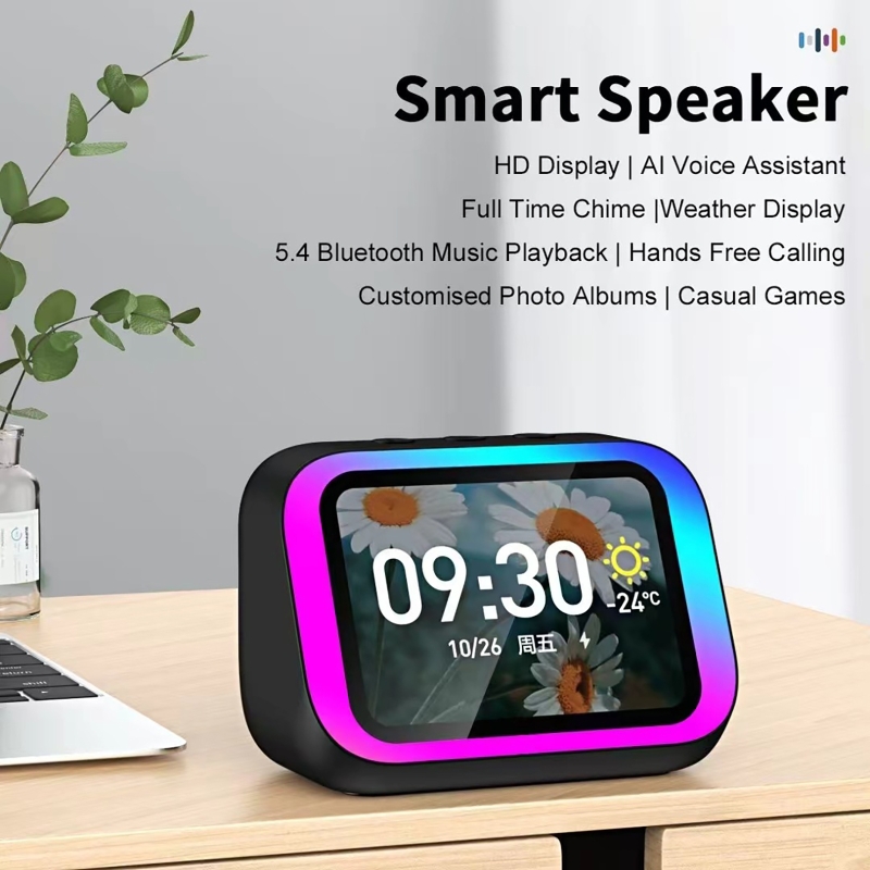 Smart Accessories - AI Sesli Asistan Bluetooth Hoparlör RGB